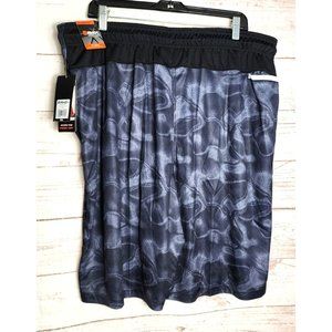 And 1 Post Up BBall 2XL Black/Gray 3 Pocket Drawstring Elastic Waist Shorts Poly